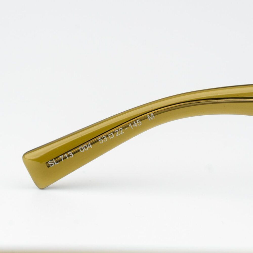 Saint Laurent Olive Green Men's Sunglasses - Picture 8 of 9
